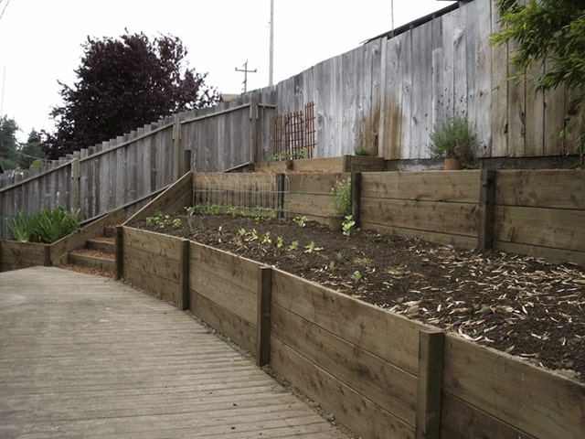 Timber Retaining Walls