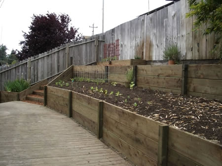 tiered retaining walls
